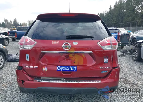 2014 Nissan Rogue Sl from USA, damaged, VIN 5N1AT2MV0EC834204